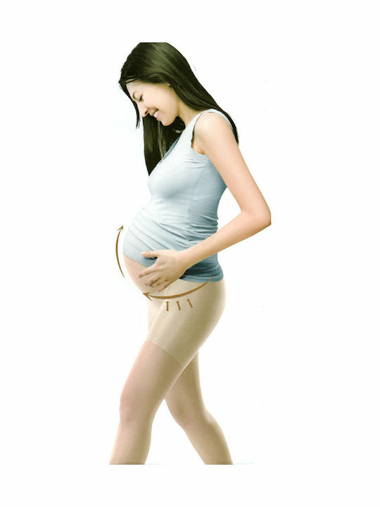 Oemen Caramel Maternity Tights