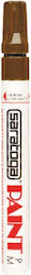 Saratoga Paint Ανεξίτηλος Μαρκαδόρος Καφέ 2mm