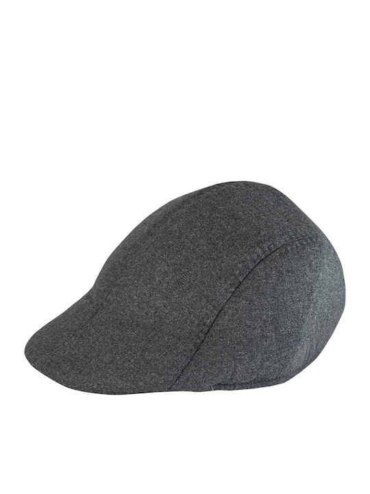 Brims and Trims Men's Beret Gray