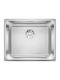 Blanco Solis 500 IF Ένθετος Νεροχύτης Inox Brushed Μ54xΠ44cm Ασημί