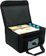 Food Delivery Bag 20lt with Belt 40x24x21cm Black