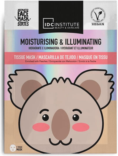 IDC Institute Vegan Cute Animals Animated Koala Sheet Mask 25gr