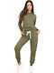 Sweatpants Set Khaki