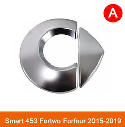 Bonnet Button Badge Smart Fortwo 453 2014-2019 Silver