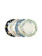 Laura Ashley Heritage Irregular Plate Shallow made of Porcelain Multicolour with Diameter 24.5cm 4pcs
