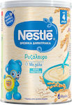 Nestle Βρεφική Κρέμα Ρυζάλευρο Με Γάλα Χωρίς Γλουτένη για 4m+ 300gr