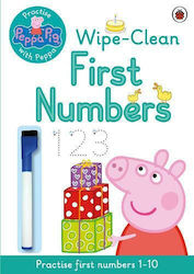 Wipe-Clean First Numbers, Practise with Peppa