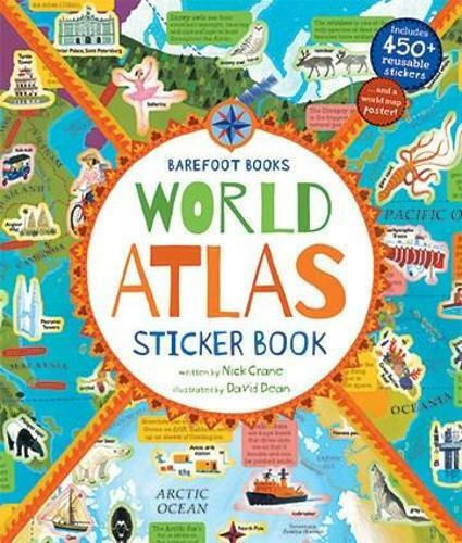 World Atlas Sticker Book World Atlas Sticker Book