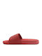 Men's Red Slides