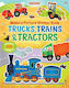 Make a Picture Sticker Book Trains, Trucks & Tractors