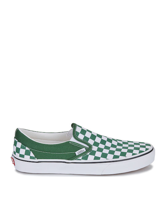 Vans Stoff Herren Slip-Ons Grün