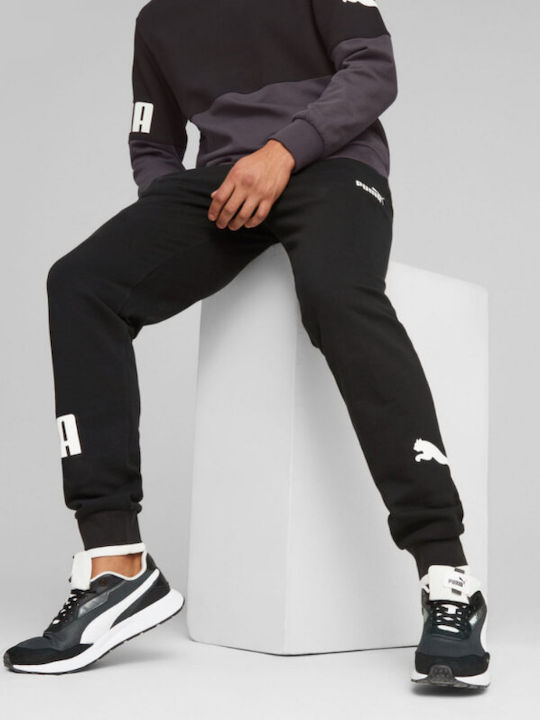 PUMA Power Jogger Black Sweatpants