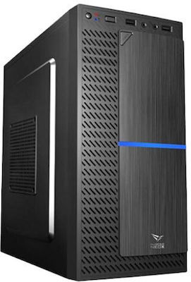 Alcatroz Azurra Neox Gaming Mini Tower Κουτί Υπολογιστή Μαύρο / Μπλε