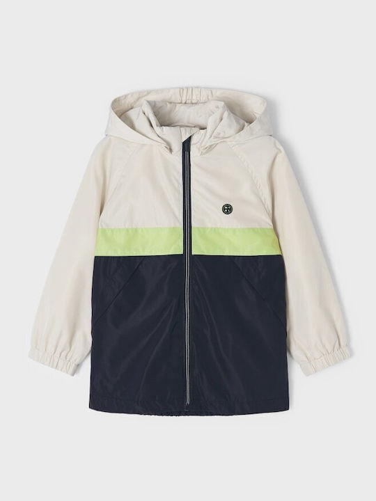 Mayoral Kids' Casual Jacket Short Windproof wit...