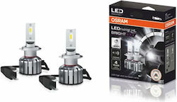 Osram Lamps Car Ledriving Hl Bright H18 / H7 LED 6000K Cold White 12V 19W 2pcs