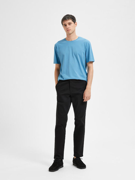 Selected Παντελόνι Chino Μαύρο