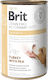 Brit Veterinary Diet Hepatic Υγρή Τροφή Σκύλων σε Κονσέρβα με Γαλοπούλα χωρίς Σιτηρά 400gr