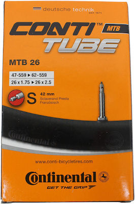 Continental Bicycle Tyre Inner Tube 26" MTB 26 F V 0181631