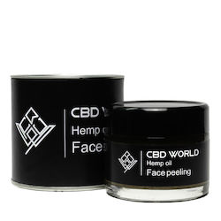 Cbd World Hemp Oil Peeling für das Gesicht 50ml
