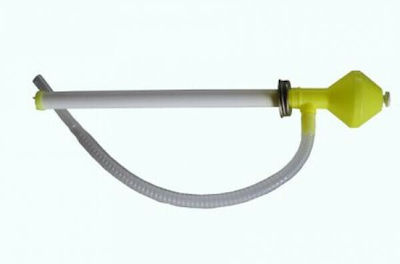 Plastic Hand Oil Pump Yellow 45cm