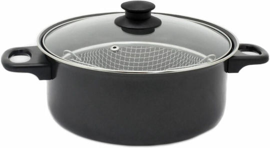 Rosberg Fritteusentopf aus Aluminium 4Es / 24cm