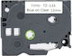 P-Touch Label Maker Tape 8m x 12mm Blue