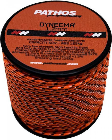 Pathos Dyneema Speargun Rope Orange 1.7mm