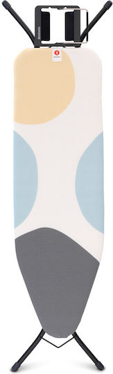 Brabantia Spring Bubbles Σιδερώστρα για Σίδερο Ατμού Σπαστή 124x38x96cm