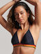 Superdry Triangle Bikini Top Navy Blue