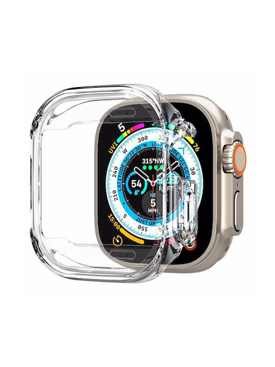 Spigen Ultra Hybrid Carcasă de Plastic în culoarea Transparent pentru Apple Watch Ultra 49mm - Ceas Apple Ultra 49mm