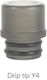FumyTech Drip Tip Muștiuc Drip Tip în culoarea Gri 388421