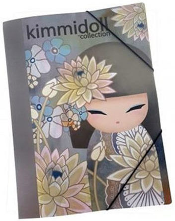 Graffiti Φάκελος με Λάστιχο για Χαρτί A4 Πολύχρωμος Kimmidoll