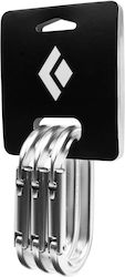 Black Diamond Oval Keylock Καραμπίνερ 3τμχ