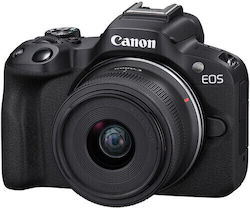 Canon Mirrorless Фотоапарат EOS R50 Crop Frame Комплект (RF-S 18-45mm f/4.5-6.3 IS STM) Черен