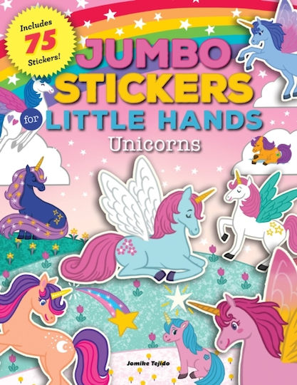 Unicorns, Jumbo-Aufkleber für kleine Hände