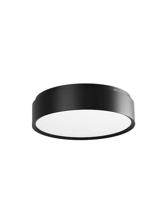 Redo Group Modern Metal Ceiling Light with Integrated LED Black