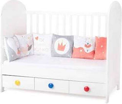 Amek Toys Michele Πάντα Κλασική Εσωτερική Πορτοκαλί 30x30cm