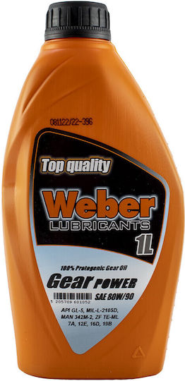 Weber Getriebeöl für Motorräder 80W-90 1Es
