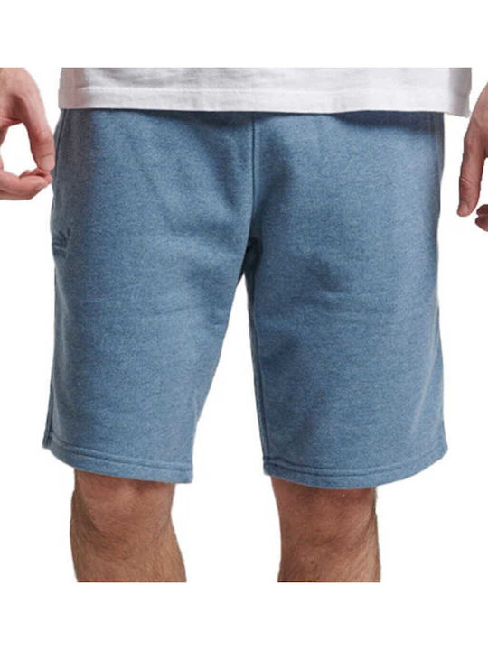 Superdry Ovin Αθλητική Ανδρική Βερμούδα Μπλε