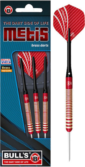 Bull's Darts Metis 3 Βελάκια για Στόχο Red 21g
