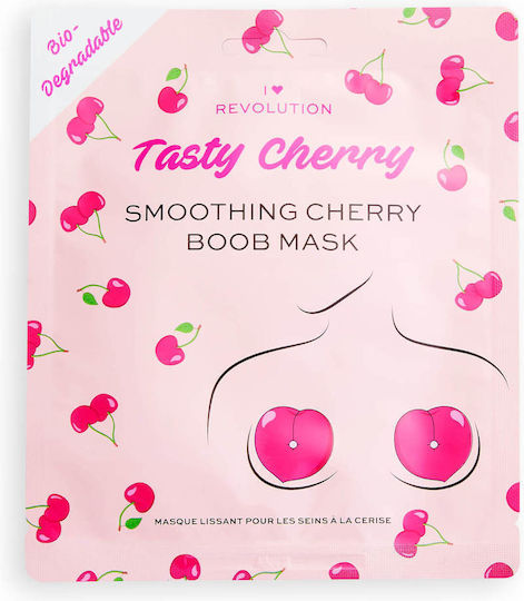 Revolution Beauty I Heart Revolution Cherry Boob Μάσκα Σύσφιξης για Στήθος 1τμχ