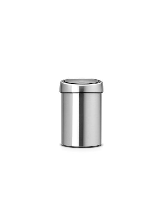 Brabantia Stainless Steel Waste Bin 3lt Matt Steel FPP