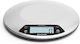 Brabantia Matt Steel Ψηφιακή Ζυγαριά Κουζίνας έως 5kg Λευκή