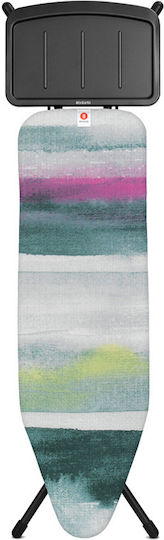 Brabantia Morning Breeze Foldable Ironing Board for Steam Iron 124x38x98cm