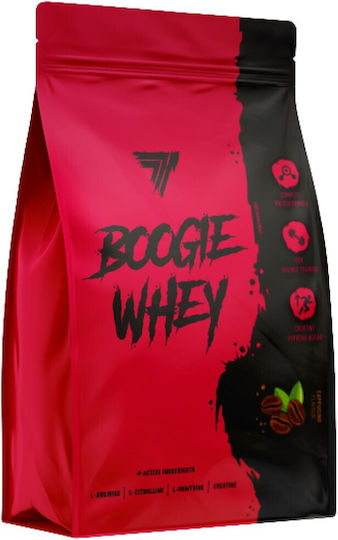 Boogie Whey Протеин Суроватъчен с Креатин & Вкус Cappuccino 2kg