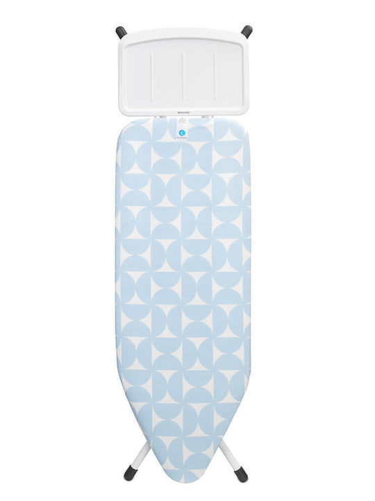 Brabantia Σιδερώστρα για Σίδερο Ατμού Σπαστή Fresh Breeze 124x45x98cm