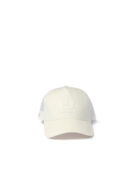 Emerson Trucker Cap White