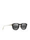 Maui Jim Alika Sunglasses with Black Frame and Gray Gradient Polarized Lens B837-02