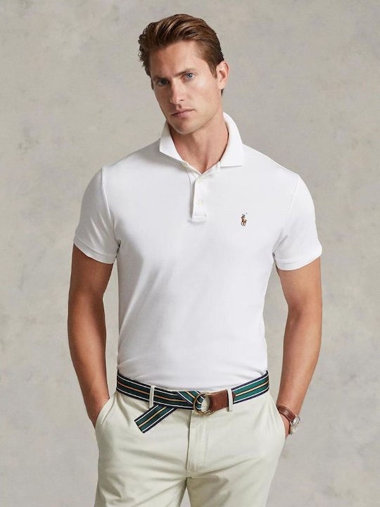Polo Short Sleeve White Blouse
