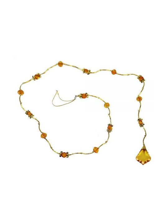 Synchronia Christmas Garland Gold 120cm 1pc